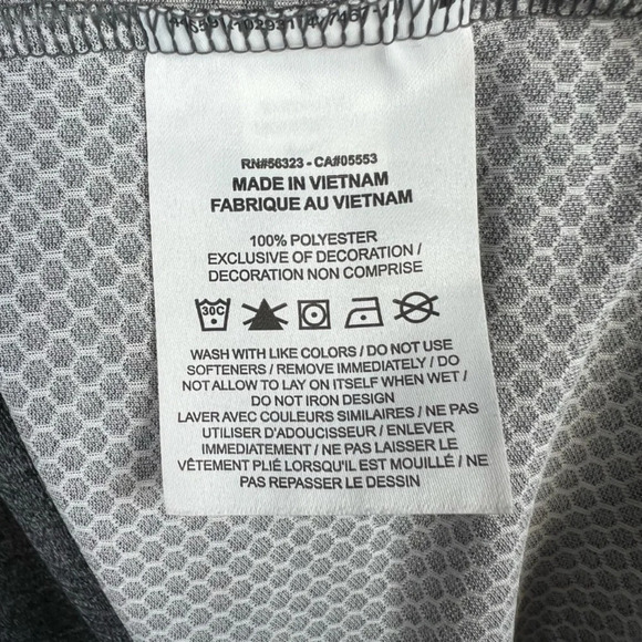 Nike Golf Mens 1/4 Zip Dri-Fit Pullover Sweatshirt Gray Embroidered Logo Size XL - Picture 10 of 11